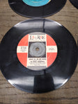 Vtg 6 Pc 45 RPM Record Lot Royal Guardsmen Creedence Clearwater Brooklyn Bridge