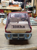 Vtg 1960's Tonka Gas Turbine Pumper Fire Truck Pressed Steel Red w/Ladder & Hose