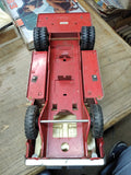 Vtg 1960's Tonka Gas Turbine Pumper Fire Truck Pressed Steel Red w/Ladder & Hose