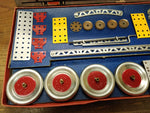 Vtg AC Gilbert Erector Set No 2 1/2 100 Toys In One Original Box with Manual!