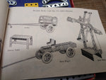 Vtg AC Gilbert Erector Set No 2 1/2 100 Toys In One Original Box with Manual!