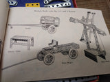 Vtg AC Gilbert Erector Set No 2 1/2 100 Toys In One Original Box with Manual!