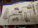 Vtg AC Gilbert Erector Set No 2 1/2 100 Toys In One Original Box with Manual!