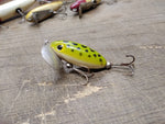 Vtg Fred Arbogast Jitterbug Fishing Lure Plug Fresh Water Floating Top Water