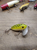 Vtg Fred Arbogast Jitterbug Fishing Lure Plug Fresh Water Floating Top Water