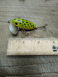 Vtg Fred Arbogast Jitterbug Fishing Lure Plug Fresh Water Floating Top Water