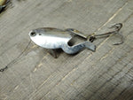 Vtg Heddon Spoon-Y Frog Fishing Lure Pat. Aug 3 26 Fresh Water Metal Treble Hook
