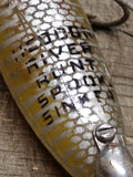 Vtg Heddon River Runt Spook Sinker Fresh Water Fishing Lure with Half Box