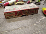 Vtg Heddon River Runt Spook Sinker Fresh Water Fishing Lure with Half Box