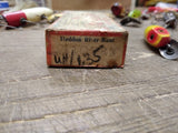 Vtg Heddon River Runt Spook Sinker Fresh Water Fishing Lure with Half Box