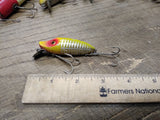Vtg Heddon River Runt Spook Sinker Fresh Water Fishing Lure with Half Box