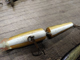 Vtg 2 Pc Lot Rapala & Japan Fishing Lure Fresh Water Surface Plug Jointed Minnow