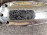 Vtg 3 Piece Lot Marathon Dictator Red and White Fishing Lure Metal Spoons