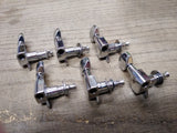 KD 6 In Line Chrome String Tuners Machine Heads Guitar Bass Electric Acoustic