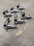 KD 6 In Line Chrome String Tuners Machine Heads Guitar Bass Electric Acoustic
