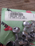 NOS WD 6 In Line Chrome String Tuners Guitar Bass Electric Acoustic
