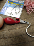 Fishing Tackle Lot Cabela's Power Bait Strike King Hand Line Hooks Ice Cleats