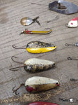 Vtg Fishing Lure Lot Worth Hildebrande Spinners Spoons Jigs Fresh Water Tackle