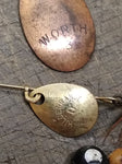 Vtg Fishing Lure Lot Worth Hildebrande Spinners Spoons Jigs Fresh Water Tackle