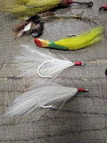 Vtg Fishing Lure Tackle Lot Worth Cortland Spinners Jigs Sinkers Fresh Water
