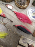 Vtg Fishing Lure Tackle Lot Worth Cortland Spinners Jigs Sinkers Fresh Water