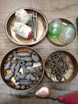 Vtg Fishing Lure Tackle Lot Worth Cortland Spinners Jigs Sinkers Fresh Water