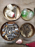 Vtg Fishing Lure Tackle Lot Worth Cortland Spinners Jigs Sinkers Fresh Water