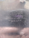 Vtg Priscilla Ware Aluminum Dome Lid Miners Lunch Bucket Eagle Lock Co Stickers