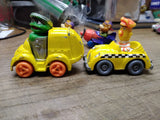 Vtg 4 Piece Lot Sesame Street Playskool Bert Oscar The Grouch Disney