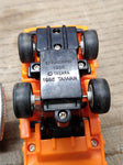 Vtg 7 Pc Lot Diecast Cars Trucks Hasbro Transformer Buddy L Majorette Friction