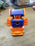 Vtg 7 Pc Lot Diecast Cars Trucks Hasbro Transformer Buddy L Majorette Friction