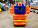 Vtg 7 Pc Lot Diecast Cars Trucks Hasbro Transformer Buddy L Majorette Friction