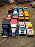 Vtg 12 Pc Matchbox Lot Toy Diecast Cars Trucks School Bus Ambulance Model A Ford
