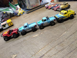 Vtg 12 Pc Matchbox Lot Toy Diecast Cars Trucks School Bus Ambulance Model A Ford