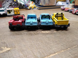 Vtg 12 Pc Matchbox Lot Toy Diecast Cars Trucks School Bus Ambulance Model A Ford