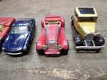 Vtg 6 Pc Matchbox Lot Toy Diecast Cars Truck Blue Flame 62 Corvette Model A Ford