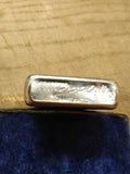 Vtg 1967 Zippo Lighter LEADOLENE Klingfast Pat 2517191 Restored Nice Patina!