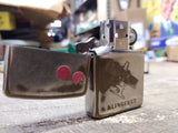 Vtg 1967 Zippo Lighter LEADOLENE Klingfast Pat 2517191 Restored Nice Patina!