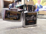 Vtg 1994 Zippo Cigarette Lighter HD Classic Shovelhead 1991 A.A.D.L.P. USA