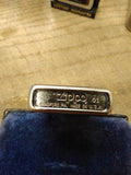 Vtg Unfired 2001 Zippo Cigarette Lighter God Bless America Street Chrome USA