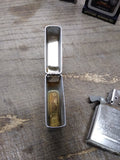 Vtg Unfired 2001 Zippo Cigarette Lighter God Bless America Street Chrome USA