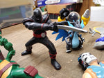 Vtg 9 Piece Ninja Turtle Action Figure and Assorted Toy Lot