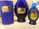 Vtg Evening In Paris Lot .50 Oz Perfume 2 Oz Eau de Toilette 2 Oz Talc 1/2 Full