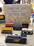 Vtg O Gauge Marx Commodore Vanderbilt Train Set NYC Engine 4 Cars Box Works Good