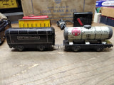 Vtg O Gauge Marx Commodore Vanderbilt Train Set NYC Engine 4 Cars Box Works Good