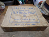 Vtg O Gauge Marx Commodore Vanderbilt Train Set NYC Engine 4 Cars Box Works Good