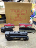 Vtg O Gauge Marx Toy Train Set 999 Steam Engine NY Central Tender B&O 4 Cars Box