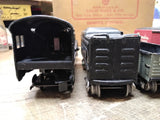 Vtg O Gauge Marx Toy Train Set 999 Steam Engine NY Central Tender B&O 4 Cars Box