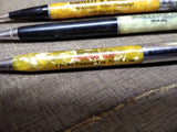 Vtg 3 Piece Mechanical Advertising Pencil Lot Eversharp Durolite Quick Point