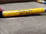 Vtg 3 Piece Mechanical Advertising Pencil Lot Eversharp Durolite Quick Point